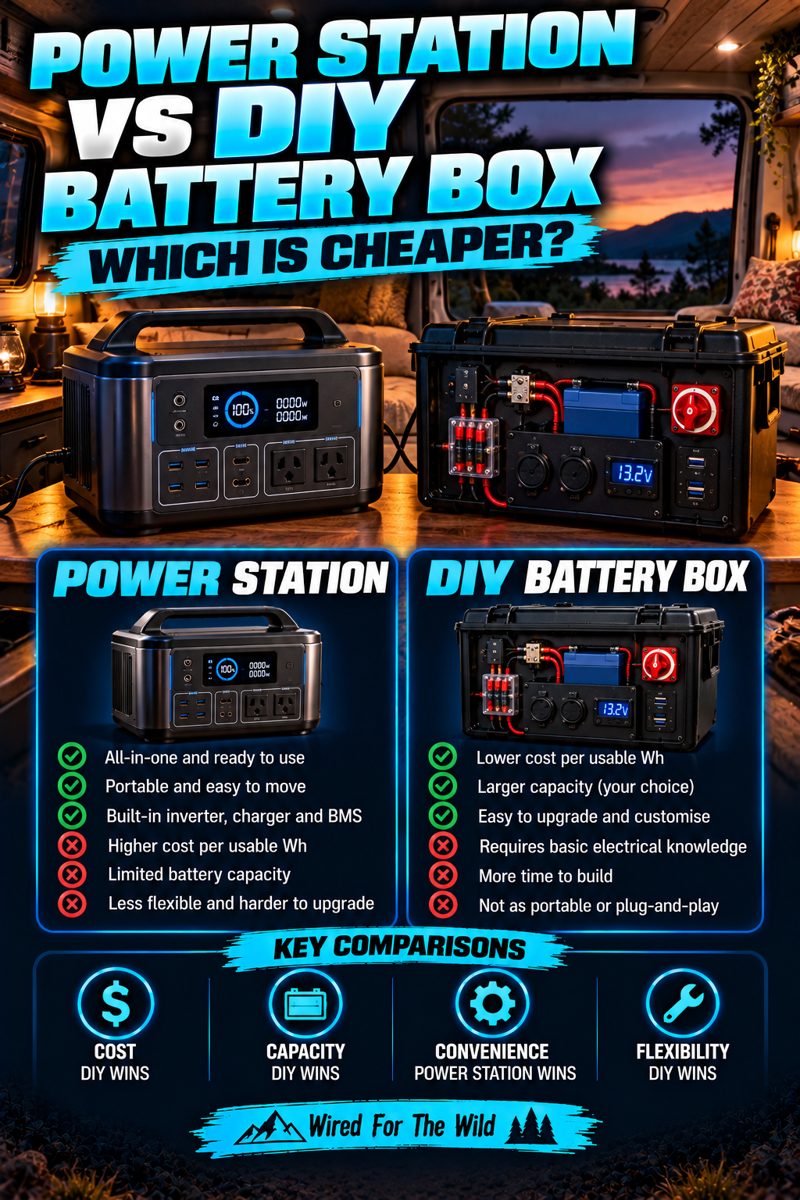 Power Station vs DIY Battery Box: Which Is Cheaper?